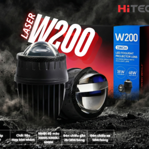 Độ bi gầm ô tô wekwolf  W200 laser