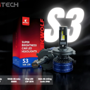 Độ đèn led tăng sáng ô tô wekwolf S3