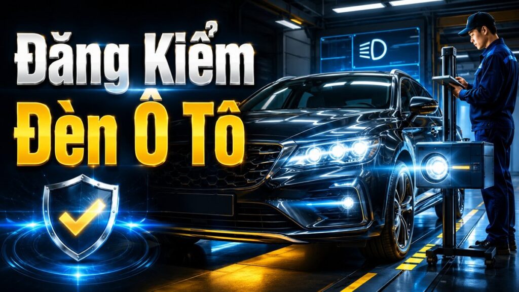 đăng kiểm đèn ô tô